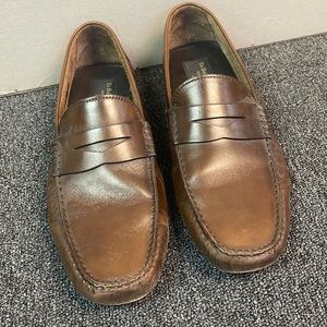 To Boot Size 10 Brown Driving Shoes